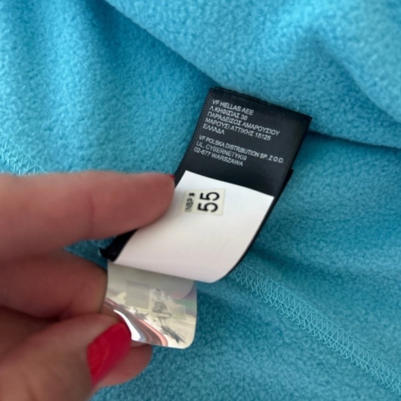 (NWT) The North Face Women's 100 Glacier Full-Zip Hoodie in Maui Blue, Small - Picture 4 of 16